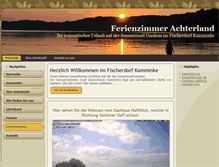 Tablet Screenshot of ferienhaus-achterland.de